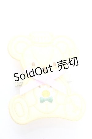 画像: Angelic Pretty / THoney Bear's Cafeワッペンクリップ  イエロー Y-25-12-25-055-AP-ZA-SZ-ZY