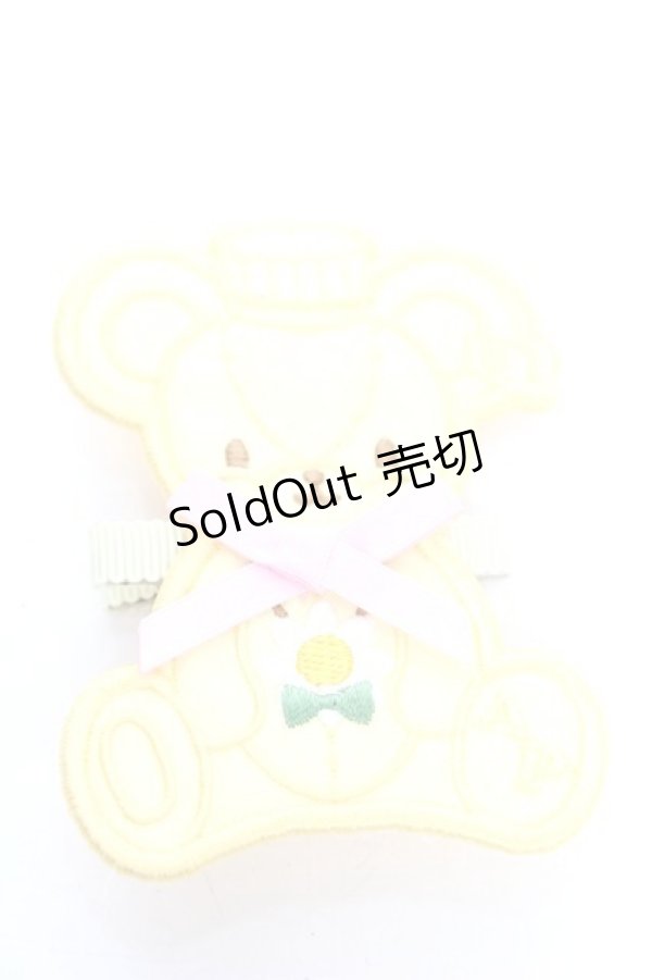 画像1: Angelic Pretty / THoney Bear's Cafeワッペンクリップ  イエロー Y-25-12-25-055-AP-ZA-SZ-ZY (1)