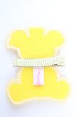 画像2: Angelic Pretty / THoney Bear's Cafeワッペンクリップ  イエロー Y-25-12-25-055-AP-ZA-SZ-ZY (2)