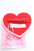 画像2: Angelic Pretty / Love Heartラメクリップ  レッド×ピンク Y-25-12-25-056-AP-ZA-SZ-ZY (2)