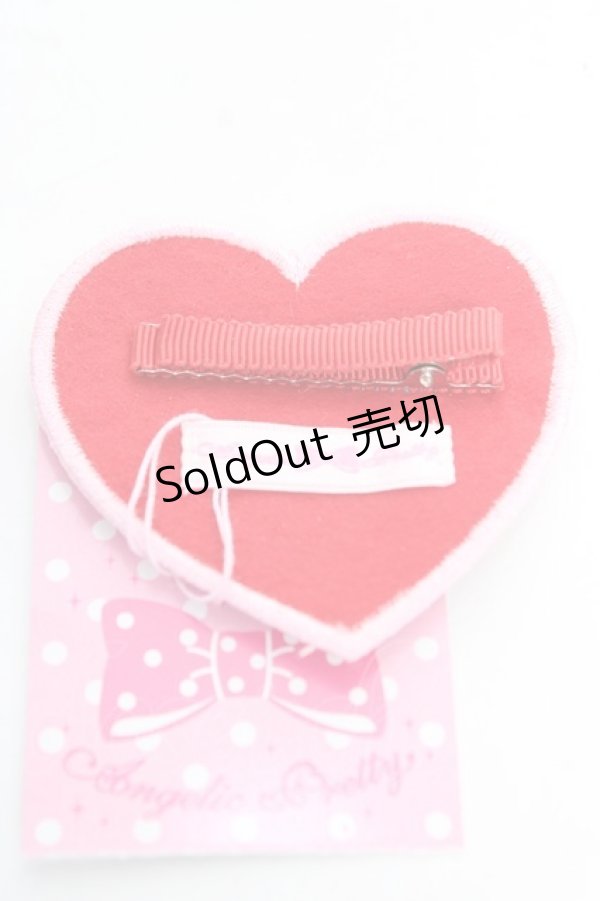 画像2: Angelic Pretty / Love Heartラメクリップ  レッド×ピンク Y-25-12-25-056-AP-ZA-SZ-ZS (2)