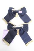 画像2: Angelic Pretty / MoonlightリボンクリップSet  ネイビー Y-25-12-25-060-AP-AC-SZ-ZY (2)