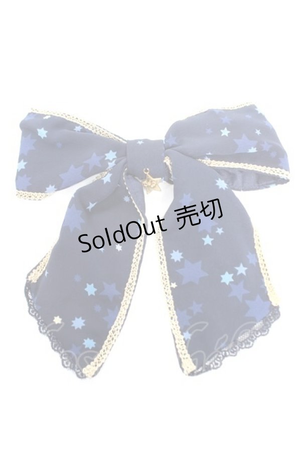 画像1: Angelic Pretty / Moonlight Castleクリップ  ネイビー Y-25-12-25-062-AP-AC-SZ-ZY (1)