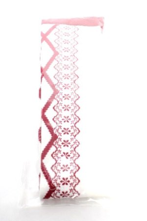 画像: axes femme kawaii / レースアップ柄オーバーニー  ワイン Y-25-12-25-070-AX-ZA-SZ-ZY