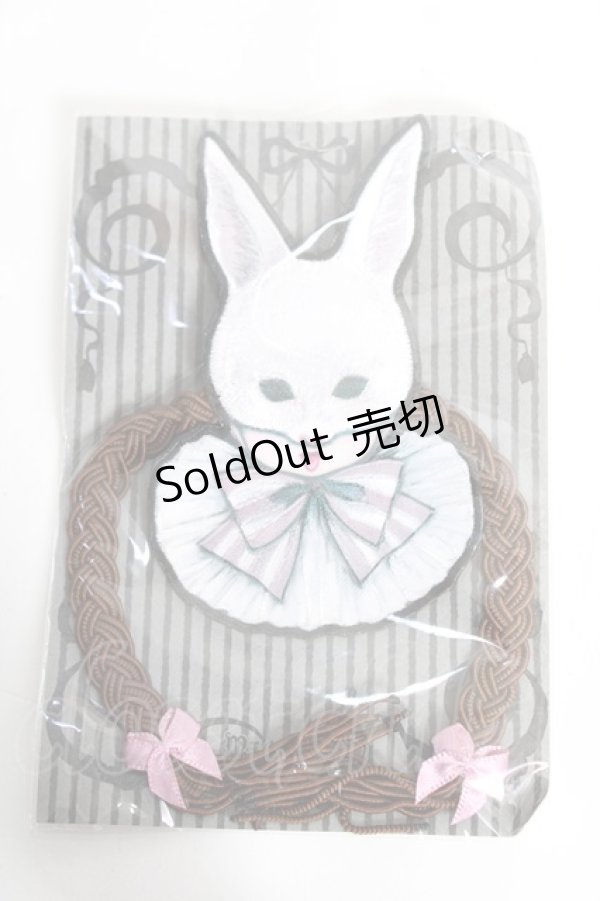 画像1: microcosm / kaiko三つ編み刺繍ブローチ   Y-25-12-25-075-PU-ZA-SZ-ZY (1)