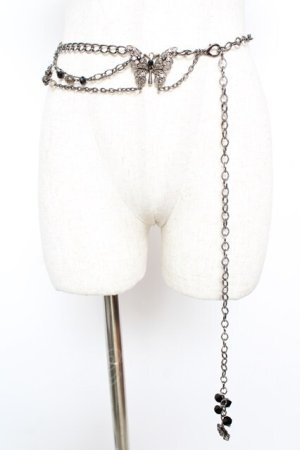 画像: Ozz On / バタフライチェーンベルト  ガンメタ Y-25-12-25-076-OO-ZA-SZ-ZY