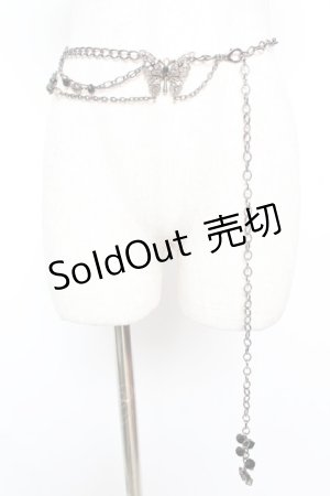 画像: Ozz On / バタフライチェーンベルト  ガンメタ Y-25-12-25-076-OO-ZA-SZ-ZY