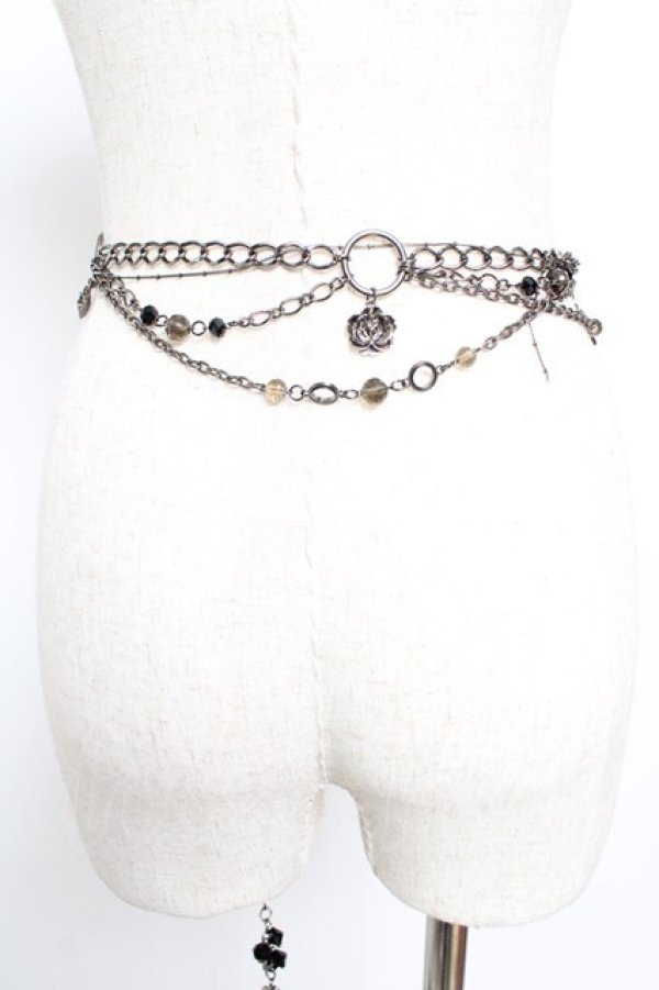 画像2: Ozz On / バタフライチェーンベルト  ガンメタ Y-25-12-25-076-OO-ZA-SZ-ZY (2)