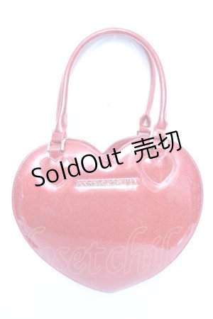 画像: Angelic Pretty / グリッターLove Heartトートバッグ  レッド Y-25-12-25-079-AP-BG-SZ-ZY