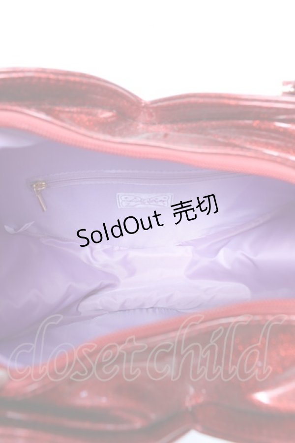 画像4: Angelic Pretty / グリッターLove Heartトートバッグ  レッド Y-25-12-25-079-AP-BG-SZ-ZY (4)