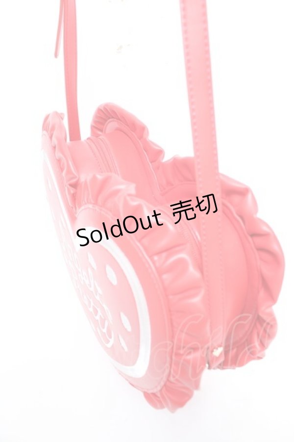 画像3: Angelic Pretty / ドットロゴハートショルダーバッグ  赤 Y-25-12-25-081-AP-BG-SZ-ZY (3)