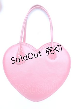 画像: MILK / 45thハートバッグ  レッド Y-25-12-25-082-ML-BG-SZ-ZY