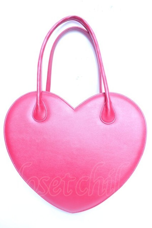 画像2: MILK / 45thハートバッグ  レッド Y-25-12-25-082-ML-BG-SZ-ZY (2)