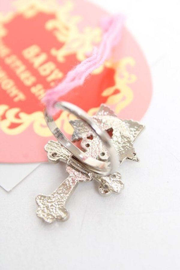 画像2: BABY, THE STARS SHINE BRIGHT / Juno’s Bouquetクロスリング  シルバー Y-25-12-25-009-BA-AC-SZ-ZY (2)