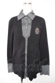 画像1: Rozen Kavalier / エンブレム刺繍ブラウス  黒 Y-25-12-25-112-OO-BL-SZ-ZY (1)