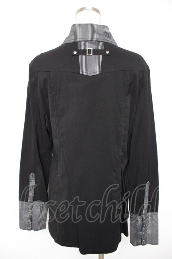 画像2: Rozen Kavalier / エンブレム刺繍ブラウス  黒 Y-25-12-25-112-OO-BL-SZ-ZY (2)