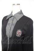 画像3: Rozen Kavalier / エンブレム刺繍ブラウス  黒 Y-25-12-25-112-OO-BL-SZ-ZY (3)