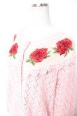 画像3: PINK HOUSE / バラ編み胸ロークニットカーディガン F ピンク Y-25-12-25-127-LO-TO-SZ-ZY (3)