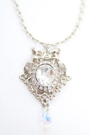 画像: BABY, THE STARS SHINE BRIGHT / シャイニークリスタルネックレス  シルバー Y-25-12-25-016-BA-AC-SZ-ZY