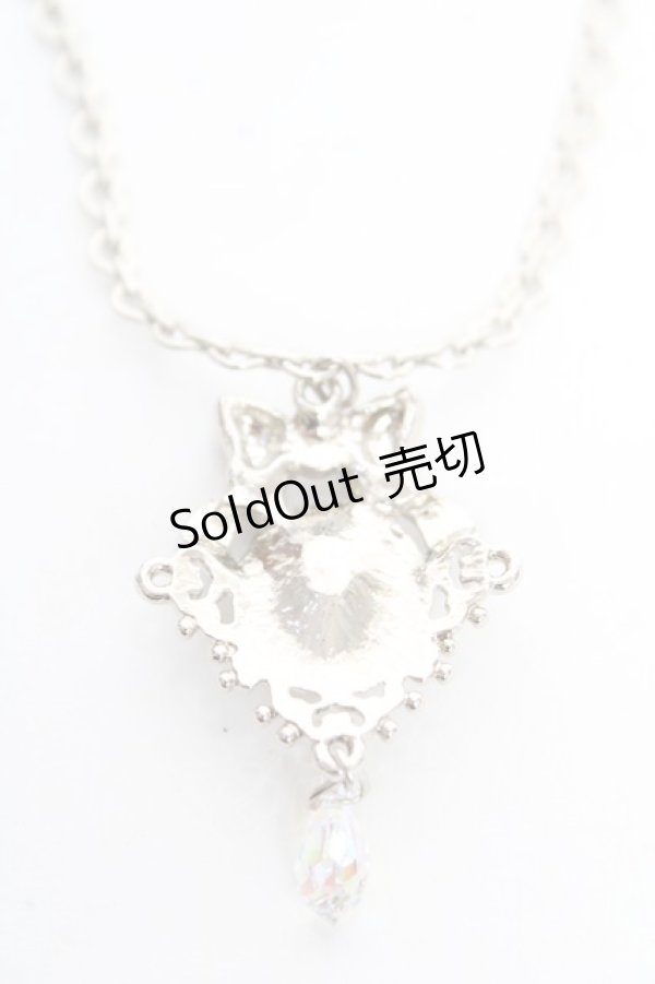 画像2: BABY, THE STARS SHINE BRIGHT / シャイニークリスタルネックレス  シルバー Y-25-12-25-016-BA-AC-SZ-ZY (2)