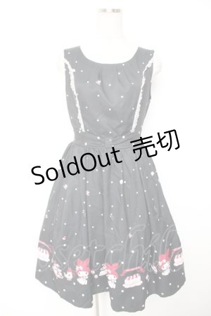 画像: axes femme / マイメロディ/ジャンスカ F 黒 Y-25-12-25-137-AX-OP-SZ-ZY