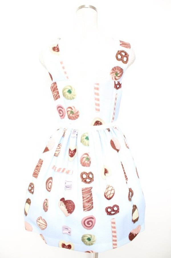 画像2: MILK / COOKIE GIRLワンピース  サックスベース Y-25-12-25-143-ML-OP-SZ-ZY (2)