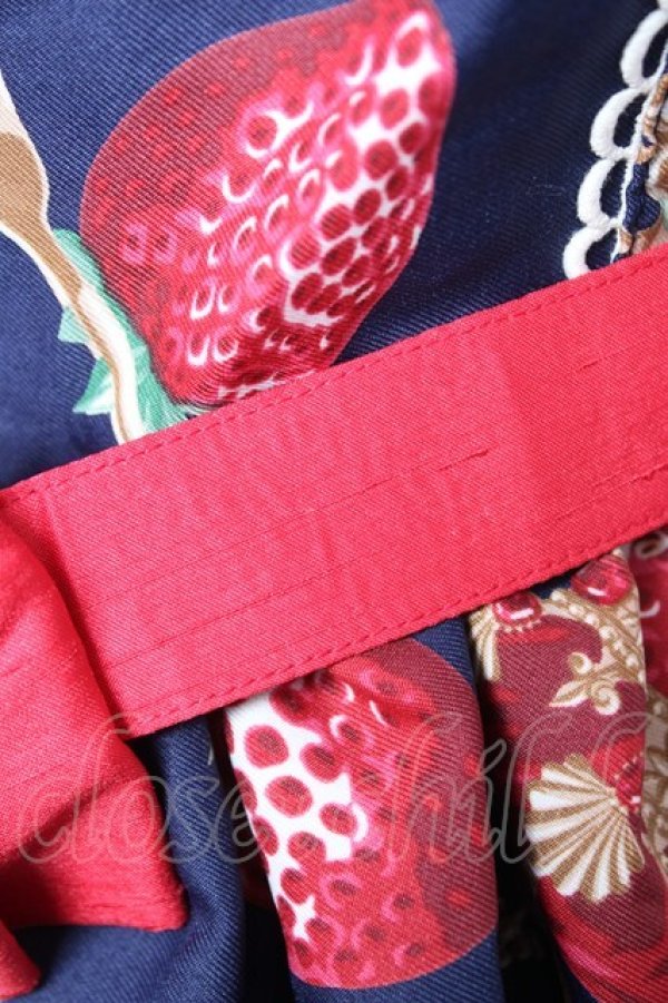 画像5: Angelic Pretty / Royal Crown Berry SpecialジャンパースカートSet  紺 Y-25-12-25-146-AP-OP-SZ-ZY (5)