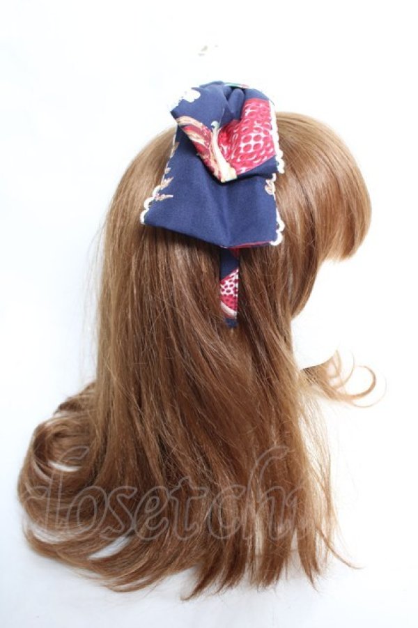 画像8: Angelic Pretty / Royal Crown Berry SpecialジャンパースカートSet  紺 Y-25-12-25-146-AP-OP-SZ-ZY (8)