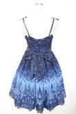 画像2: Angelic Pretty / Moonlight Castleジャンパースカート  紺 Y-25-12-25-148-AP-OP-SZ-ZY (2)