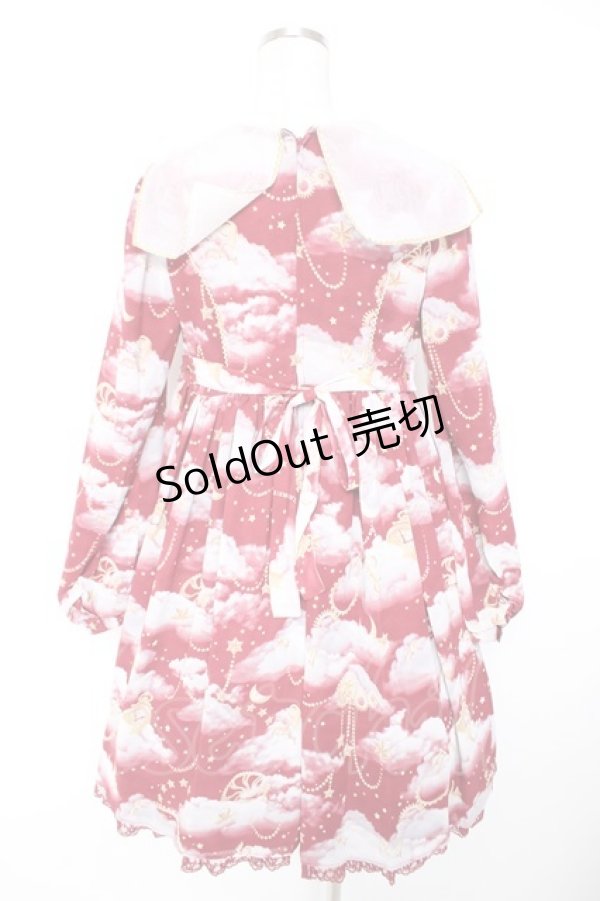 画像2: Angelic Pretty / Khronos Utopiaワンピース  ワイン Y-25-12-25-149-AP-OP-SZ-ZY (2)