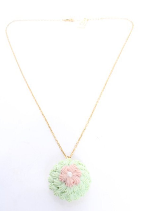 画像3: Q-pot. / フローラルカップケーキ・パンジーネックレス  パンジー Y-25-12-25-019-QP-AC-SZ-ZY (3)