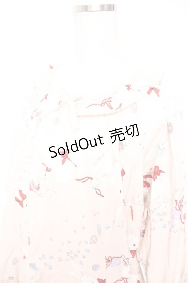 画像3: PINK HOUSE / エトワールシュクレプリントミディワンピース F ピンク Y-25-12-25-154-LO-OP-SZ-ZY (3)