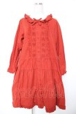 画像1: PINK HOUSE / ドット柄ティーアドミディワンピース F 赤 Y-25-12-25-155-LO-OP-SZ-ZY (1)