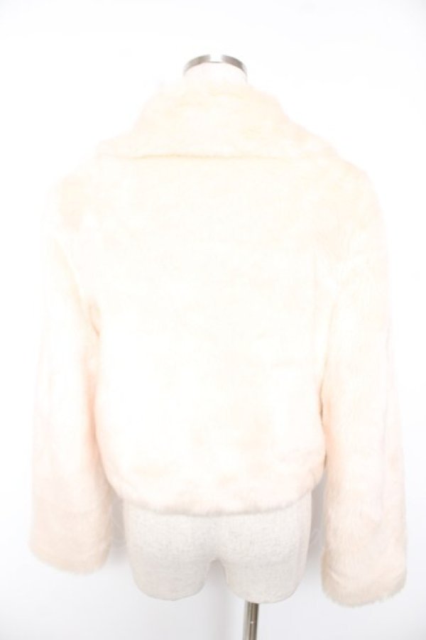 画像2: LIZ LISA / ファージャケット 0 アイボリー Y-25-12-25-156-LO-JA-SZ-ZY (2)