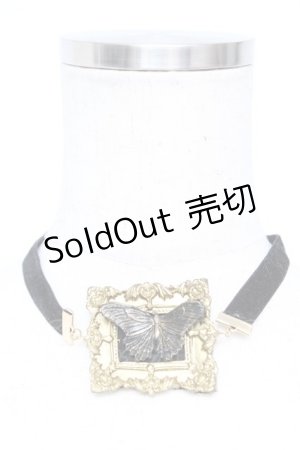 画像: BooDo堂 / 蝶のチョーカー   Y-25-12-25-027-GO-AC-SZ-ZY