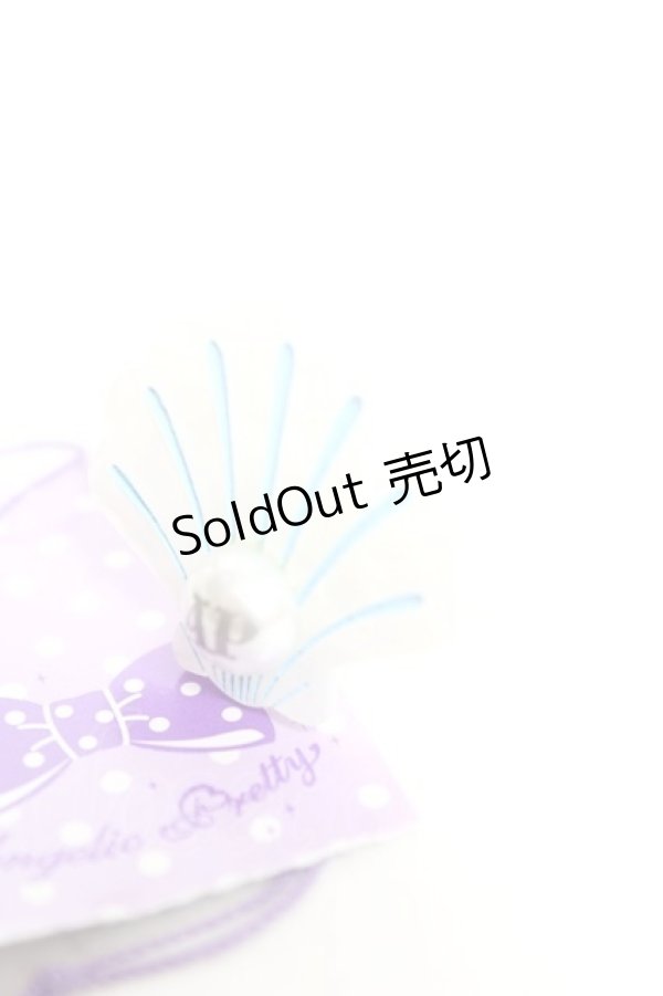 画像1: Angelic Pretty / Chateau d’ecumeリング  ホワイト Y-25-12-25-004-AP-AC-SZ-ZY (1)