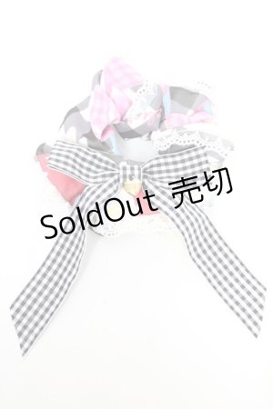 画像: Angelic Pretty / Sweet Cherry Margaretシュシュ  クロ Y-25-12-25-035-AP-ZA-SZ-ZY