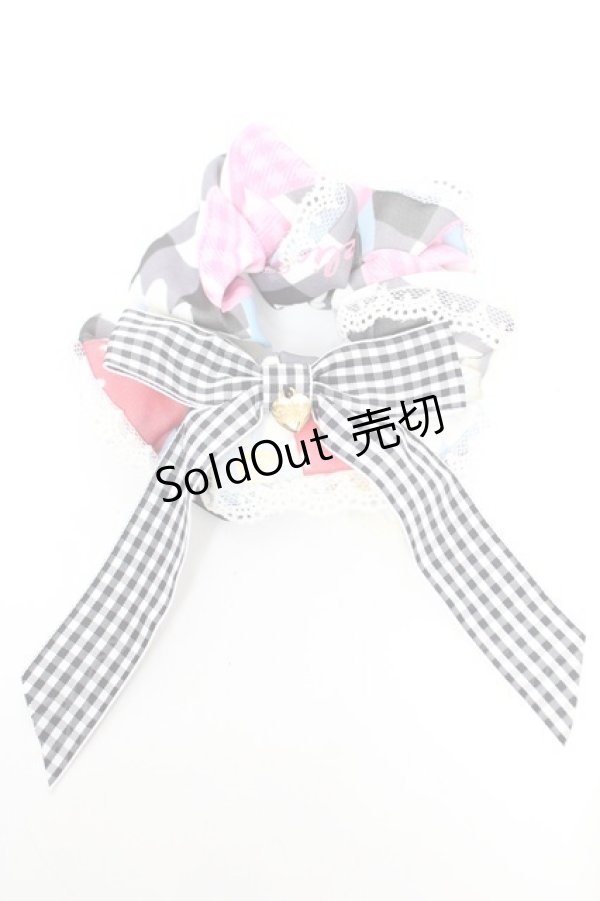 画像1: Angelic Pretty / Sweet Cherry Margaretシュシュ  クロ Y-25-12-25-035-AP-ZA-SZ-ZY (1)