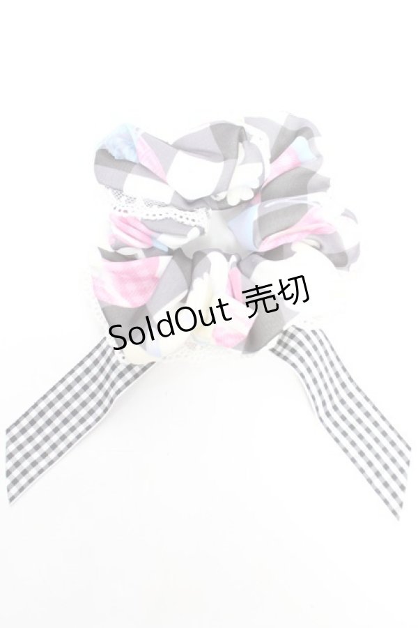 画像2: Angelic Pretty / Sweet Cherry Margaretシュシュ  クロ Y-25-12-25-035-AP-ZA-SZ-ZY (2)