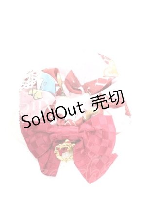 画像: BABY, THE STARS SHINE BRIGHT / シュシュ（Alice In Wonderland）  レッド Y-25-12-25-036-BA-ZA-SZ-ZY