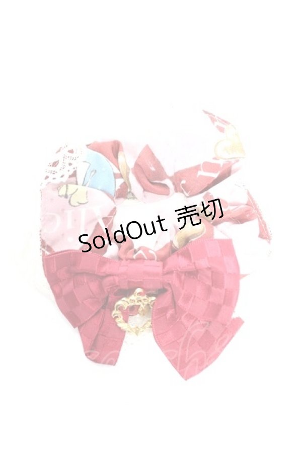 画像1: BABY, THE STARS SHINE BRIGHT / シュシュ（Alice In Wonderland）  レッド Y-25-12-25-036-BA-ZA-SZ-ZY (1)