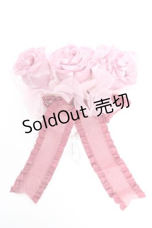 画像: Angelic Pretty / シークレットガーデンバレッタ  ピンク Y-25-12-25-039-AP-AC-SZ-ZY