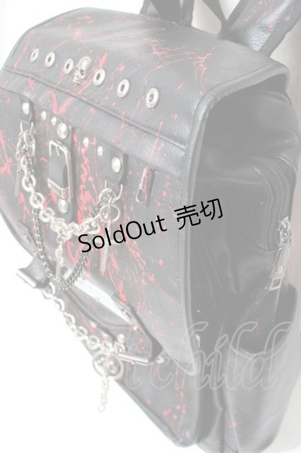 画像4: SEX POT ReVeNGe / カスタムリュック  黒×赤 Y-25-12-27-027-SP-BG-SZ-ZY (4)