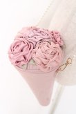 画像3: Maison de FLEUR / ブーケショルダーバッグ F ピンク Y-25-12-27-028-LO-BG-SZ-ZY (3)