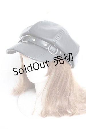 画像: REFLEM / リングキャスケット F ブラック Y-25-12-27-030-PU-AC-SZ-ZY