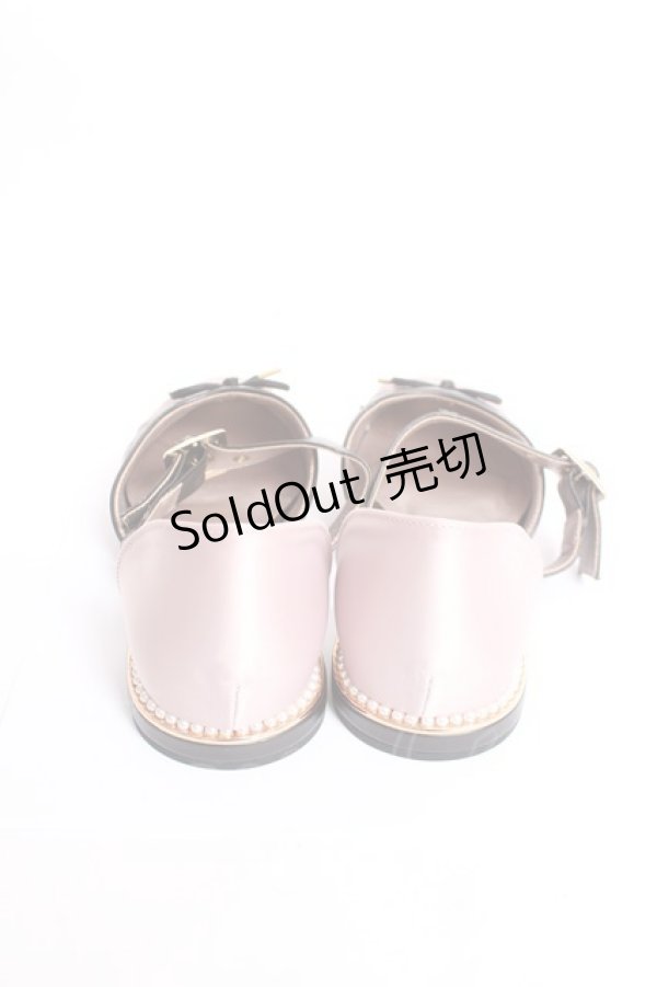 画像3: axes femme POETIQUE / ギャザーバレリーナパンプス M ピンク Y-25-12-27-037-AX-SH-SZ-ZY (3)