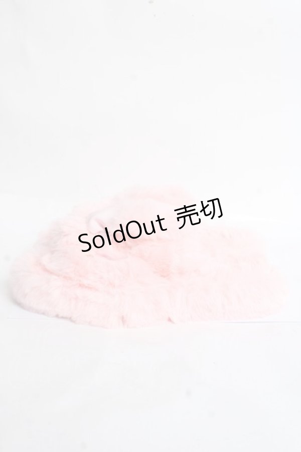画像2: Angelic Pretty / ふわふわBunny Room shoes  ピンク Y-25-12-27-039-AP-ZA-SZ-ZY (2)