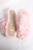 画像6: Angelic Pretty / ふわふわBunny Room shoes  ピンク Y-25-12-27-039-AP-ZA-SZ-ZY (6)