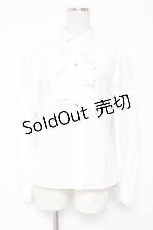 画像: Moi-meme-Moitie / ウィングカラードレスシャツ 9号 ホワイト Y-25-12-27-040-MO-BL-SZ-ZI