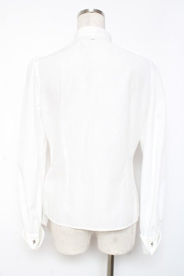 画像3: Moi-meme-Moitie / ウィングカラードレスシャツ 9号 ホワイト Y-25-12-27-040-MO-BL-SZ-ZY (3)